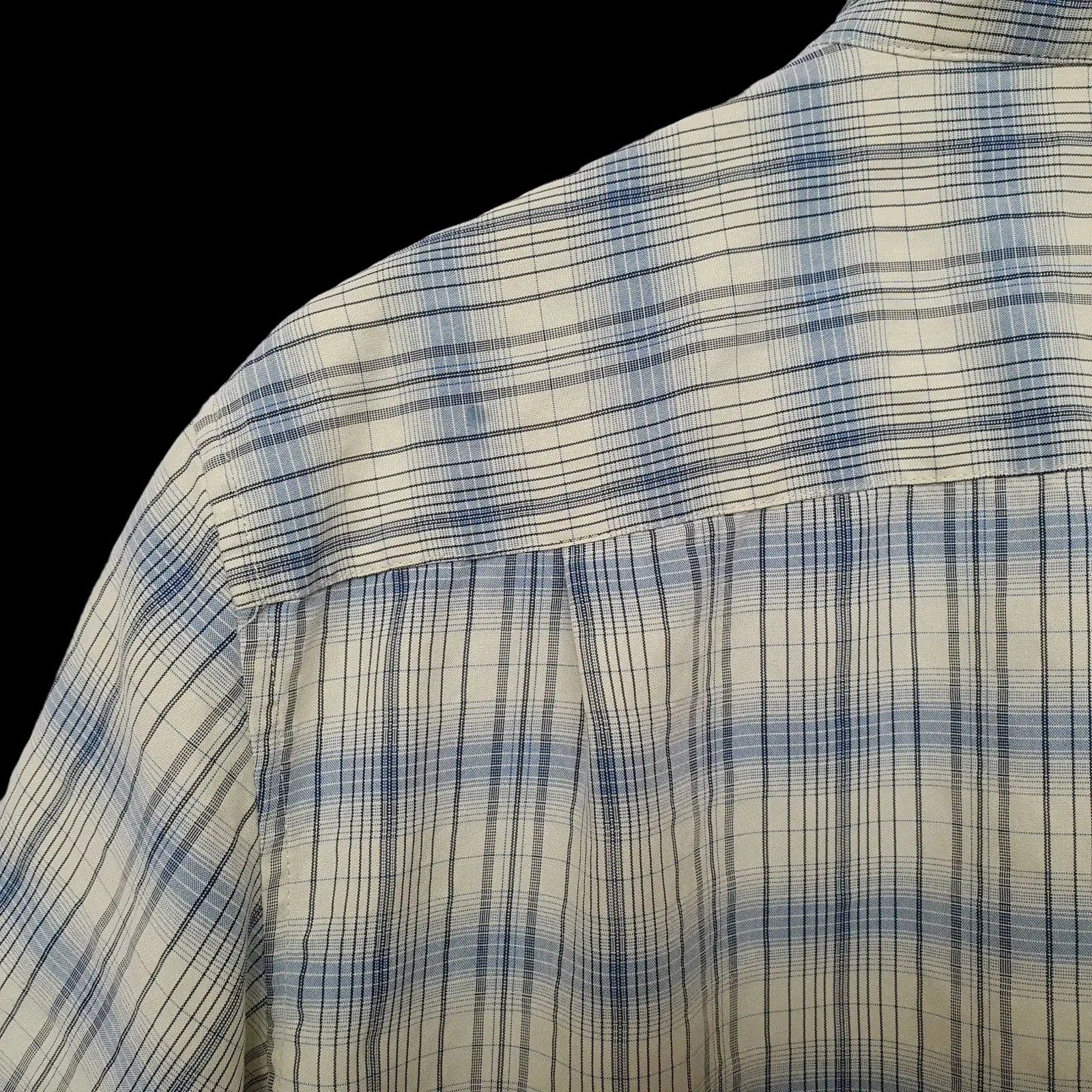 Mens Shirt Marks Spencer Man Yellow Check Short Sleeve Uk